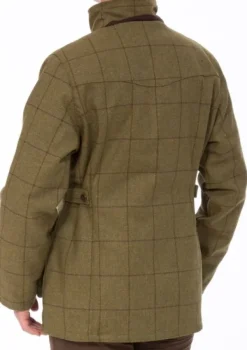 Alan Paine Rutland Ladies Waterproof Tweed Coat Lichen