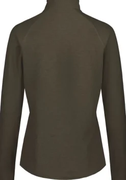Alaska 1795 Alaska CoolDry Half-Zip Top naisten paita, Moss Brown