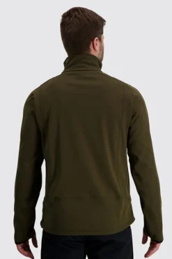 Alaska 1795 Alaska Juneau -miesten fleecetakki, Moss Brown