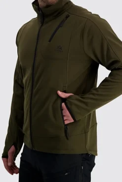 Alaska 1795 Alaska Juneau -miesten fleecetakki, Moss Brown