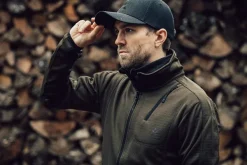 Alaska 1795 Alaska Juneau -miesten fleecetakki, Moss Brown