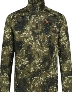 Alaska 1795 Alaska M's CoolDry Half-Zip Top BlindTech Forest