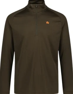 Alaska 1795 Alaska M's CoolDry Half-Zip Top Brown