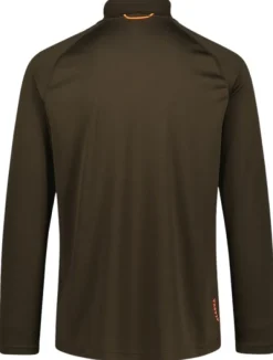 Alaska 1795 Alaska M's CoolDry Half-Zip Top Brown