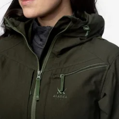 Alaska 1795 Alaska Ranger -naisten takki, vihreä