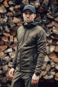 Alaska 1795 Alaska Sniper -miesten huppari, Moss Brown