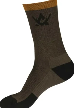 Alaska 1795 Alaska Superior Merino Sock sukat, 2-pakkaus, Brown/Black