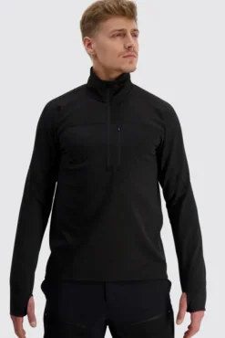 Alaska 1795 Alaska ThermoDry Half-Zip -miesten paita, Black