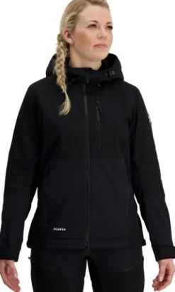 Alaska 1795 Alaska Trekking Lite Pro Jacket naisten takki, musta