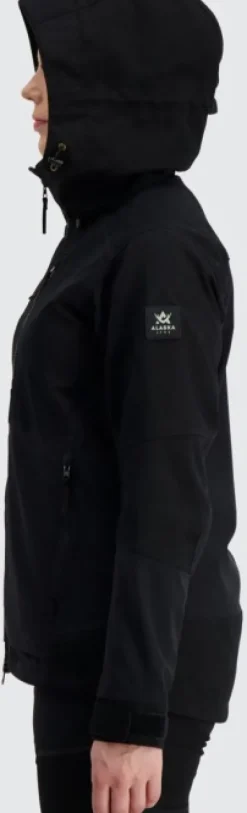 Alaska 1795 Alaska Trekking Lite Pro Jacket naisten takki, musta
