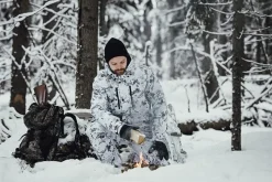 Alaska 1795 Alaska Tundra -miesten metsästyshousut, BlindTech Snow (2022)