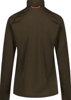 Alaska 1795 Alaska W's CoolDry Half-Zip Top Brown