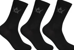 Alaska 1795 Alaska-merinosukat, 3 paria, musta