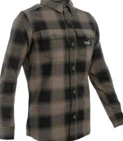 Arrak Outdoor Arrak Flannel Shirt naisten flanellipaita, ruskea