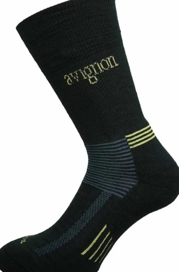 Avignon Ull Terry sukka, musta