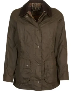Barbour Classic Beadnell Wax naisten öljytakki, oliivi