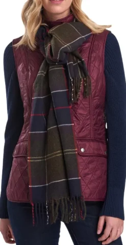Barbour Galingale Tartan Scarf Classic huivi