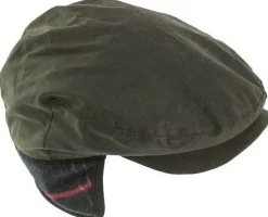 Barbour M's Cheviot Tartan Cap Olive