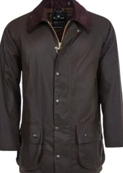 Barbour M's Classic Beaufort Wax Jacket Dark Olive