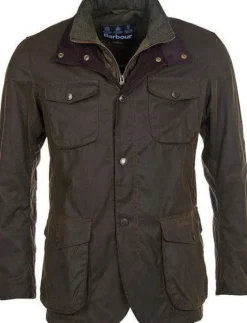 Barbour M's Ogston Wax Jacket Olive