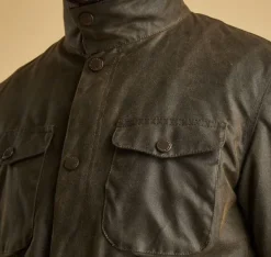 Barbour M's Ogston Wax Jacket Olive