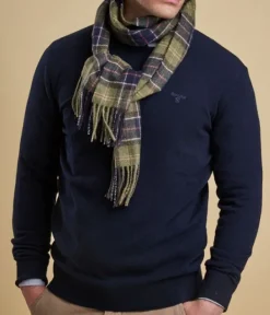 Barbour Tartan Lambswool -huivi, Classic Tartan
