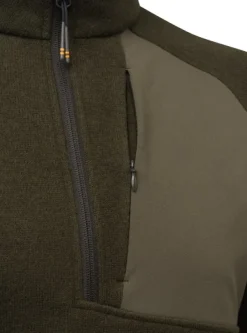 Beretta Abisko Half Zip Fleece fleecetakki, Green Moss