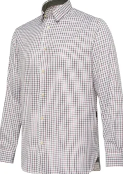 Beretta Charlow LS Shirt paita, Ivory & Blue Check
