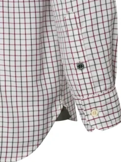 Beretta Charlow LS Shirt paita, Ivory & Blue Check