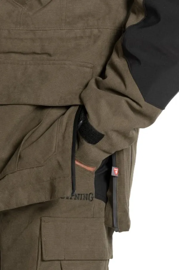 Browning XPO PRO Parka RF metsästystakki, tummanvihreä