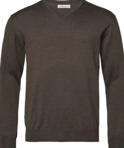 Chevalier Aston merinovillapaita, Leather Brown