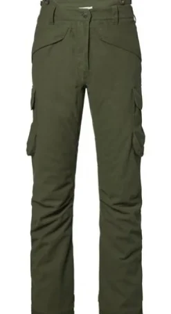 Chevalier Basset Winter-metsästyshousut naisille, tummanvihreä