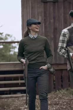 Chevalier Blaise -naisten merinovillapaita, vihreä