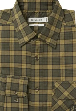 Chevalier Creek Shooting Fit Coolmax Shirt paita, Moss Checked