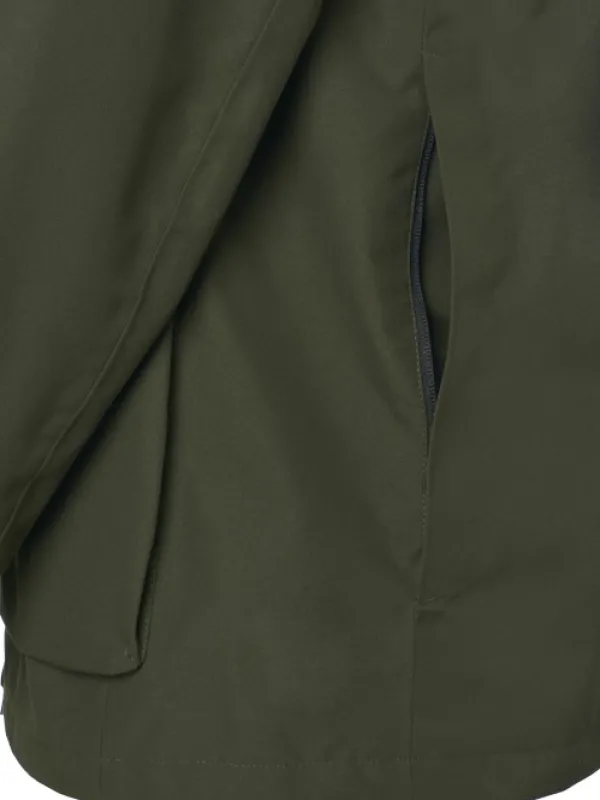 Chevalier Fractus sadetakki, tummanvihreä