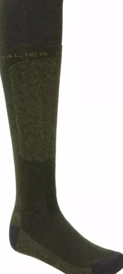 Chevalier High Boot Sock Unisex Dark Green