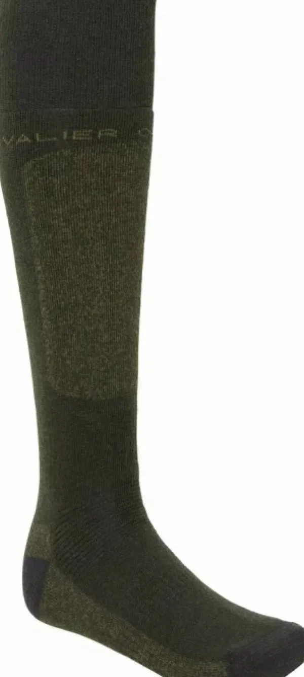 Chevalier High Boot Sock Unisex Dark Green