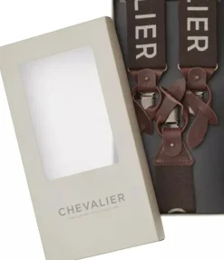 Chevalier Logo henkselit, ruskea
