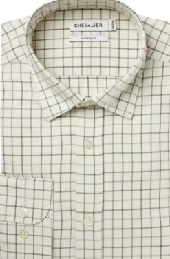 Chevalier Luton Shooting Fit Shirt paita, Hunter Green Tattersall