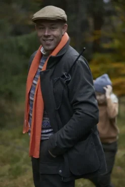 Chevalier Moss Wool Sweater miesten neulepaita, Stone Grey Jaquard