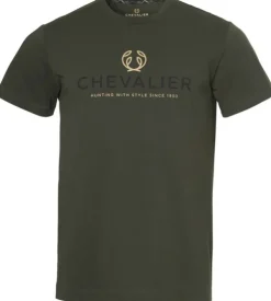 Chevalier M's Logo T-shirt Dark Green