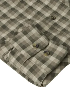 Chevalier M's Creek Shooting Fit Coolmax Shirt Mink Brown Checked