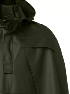 Chevalier Stratus Rain Poncho -sadetakki, unisex, tummanvihreä