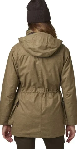 Chevalier Waterfowl Chevalite PL Coat Brown Naisten