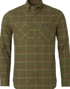 Chevalier Willow Flannel Shirt Men flanellipaita, Rowan Green Checked