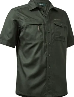 Deerhunter Atlas Shirt S/S paita, tummanvihreä