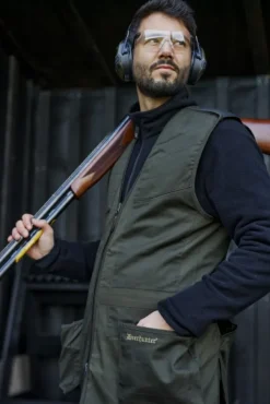 Deerhunter Atlas Shooting Waistcoat ampumaliivi, tummanvihreä