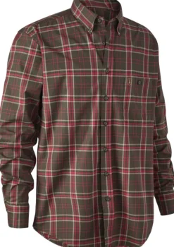 Deerhunter Eli Shirt kauluspaita, vihreä/punainen