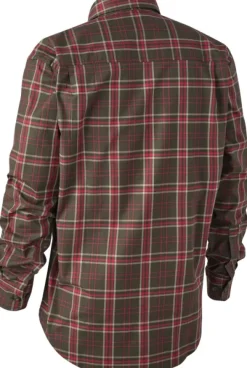 Deerhunter Eli Shirt kauluspaita, vihreä/punainen