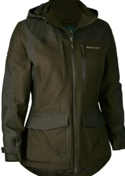 Deerhunter Lady Chasse Jacket naisten metsästystakki, vihreäruskea